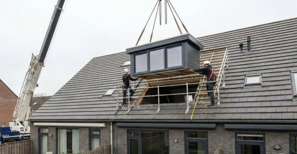 Dakkapel in Weert - Prefab dakkapel